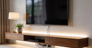 Co postawić pod wiszący telewizor? Sprawdź, jaka szafka sprawdzi się najlepiej